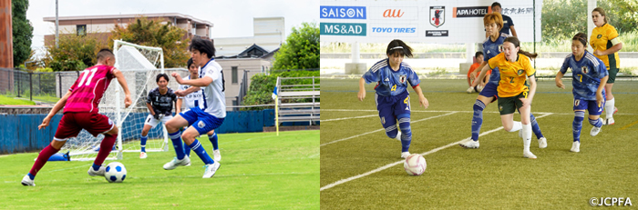 競技中の写真©JCPFA