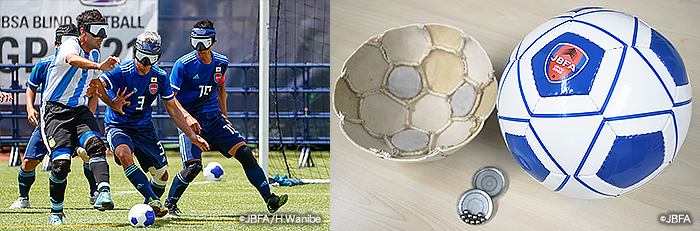 大会の様子©JBFA/H.Wanibe ボールの中身©JBFA