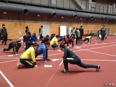 公認指導者研修2014[コンディショニングリフレッシュ研修0201］が開催されました。　