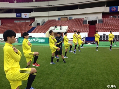 U-18日本代表　ロシア遠征　決勝を前に