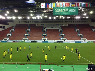 U-18日本代表　ロシア遠征　決勝を前に