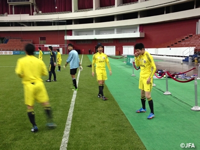 U-18日本代表　ロシア遠征　決勝を前に