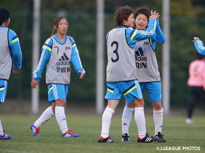 なでしこジャパン アルガルベカップ 国内トレーニングキャンプ終了