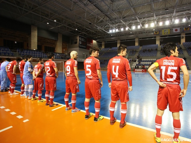 PUMA CUP 2014 第19回全日本フットサル選手権大会 愛知会場では前回王者・名古屋オーシャンズが白星スタート
