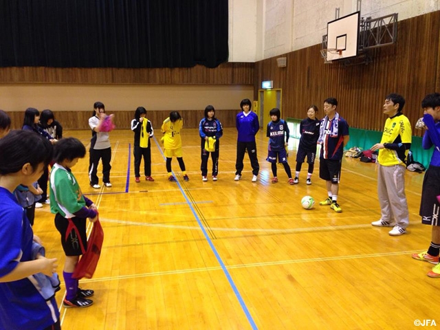 JFAなでしこひろば　特定非営利活動法人ReBra（北海道）で開催