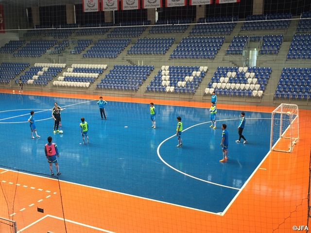 フットサル日本代表候補　トレーニングキャンプ　活動レポート（4/23）