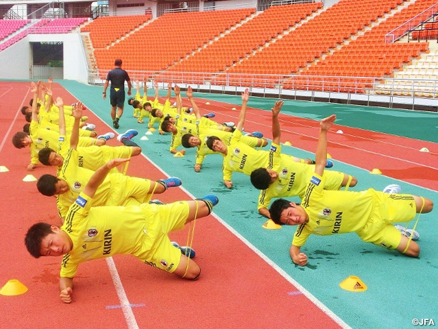 U-16日本代表　タイ遠征　活動レポート（7/14）