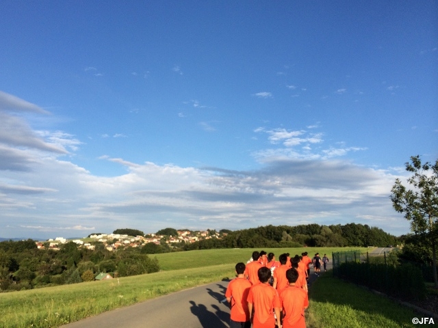 U-17日本代表 チェコ遠征 活動レポート(8/18)