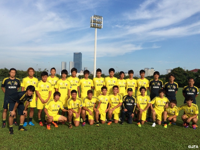 U-19日本代表　ベトナム遠征9月　活動レポート（9/3、9/4）