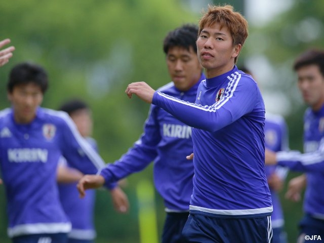 日本代表候補合宿スタート