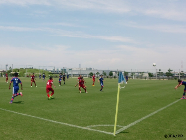 U-15 Japan national team training report (7/2) - Japan-Mekong U-15 Football Exchange Programme