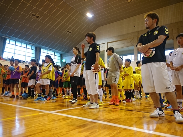 JFAファミリーフットサルフェスティバル 島根県浜田市の金城町総合体育館に、137人が参加！