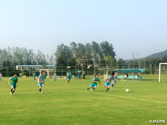 U-19日本女子代表、いよいよ決勝・朝鮮民主主義人民共和国と対戦　～AFC U-19女子選手権中国2015～