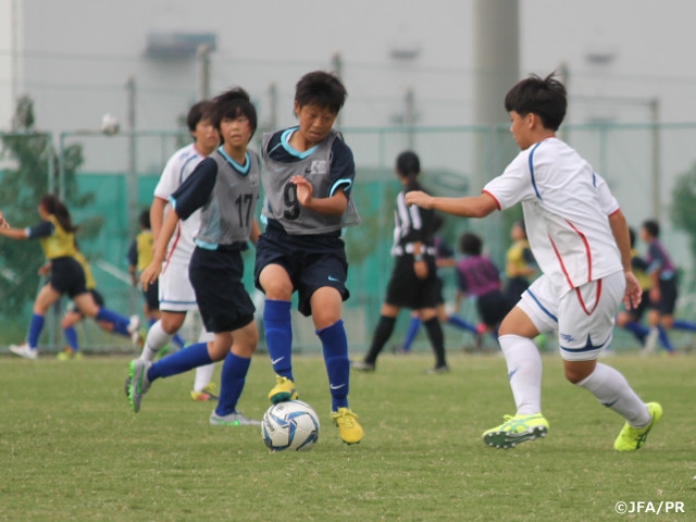 U-15日本女子選抜トレーニング　最終日はU-16チャイニーズ・タイペイ女子代表と練習試合