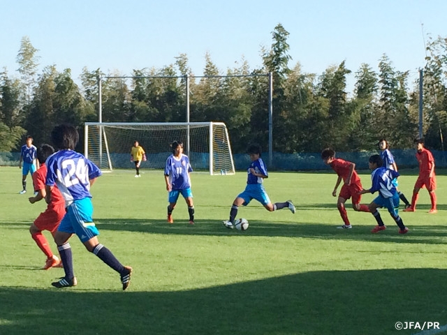 Result of training match 2nd in U-16 Japan Women's National Team domestic training camp