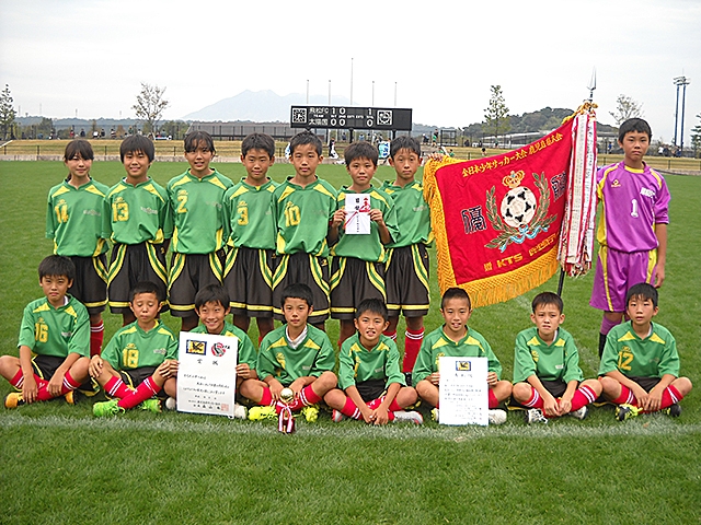 第39回全日本少年サッカー大会　鹿児島、福岡、広島、奈良、埼玉、福島の6県の代表チームが決定
