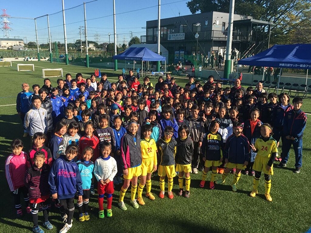 JFAフットボールデー 神奈川県横浜市の神奈川県サッカー協会フットボールセンター かもめパークに、356人が参加!