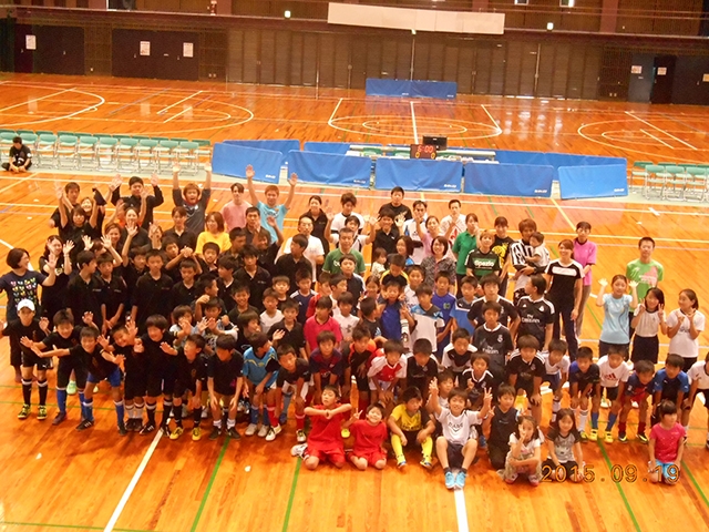 JFAファミリーフットサルフェスティバル 福岡県うきは市のうきは市総合体育館(うきはアリーナ)に、162人が参加!