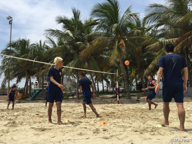 ビーチサッカー日本代表アジアビーチゲームズ　活動レポート(9/19,20)