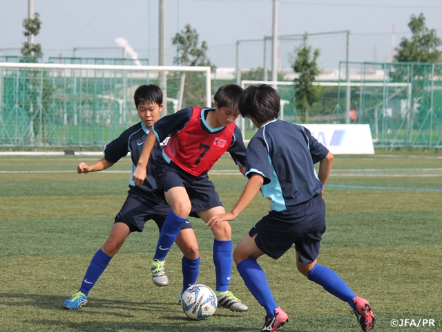 JFAエリートプログラム女子U-14、日韓交流の6日間のプログラムを終える