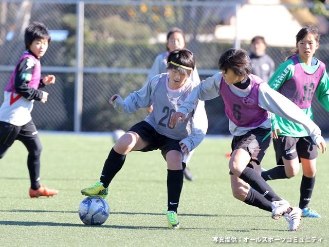 2016ナショナルトレセン女子U-14 東日本/西日本　トレーニング2日目