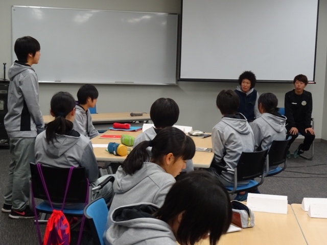 1月25日（水）U-15特別講話～JFAアカデミー福島ダイアリー～