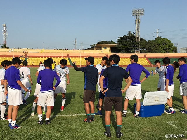 U-17日本代表ギニア・UAE遠征　U-17ギニア代表に敗れる