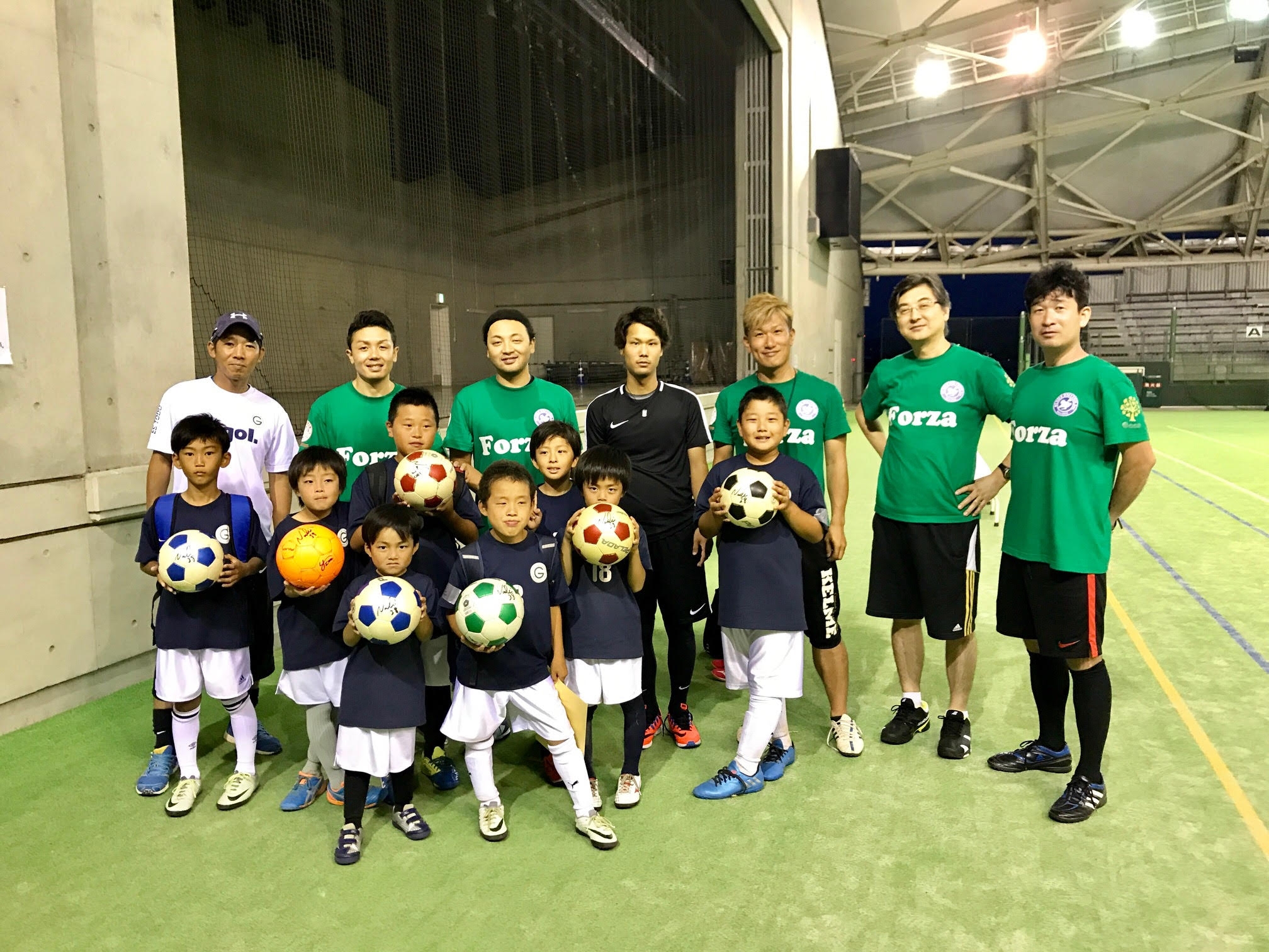 ずっとEnjoy♬ しあわせの食卓プロジェクトが無料サッカースクールを開催