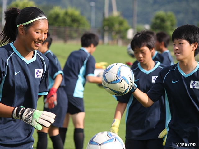 女子GKキャンプ　宮城県石巻市でスタート