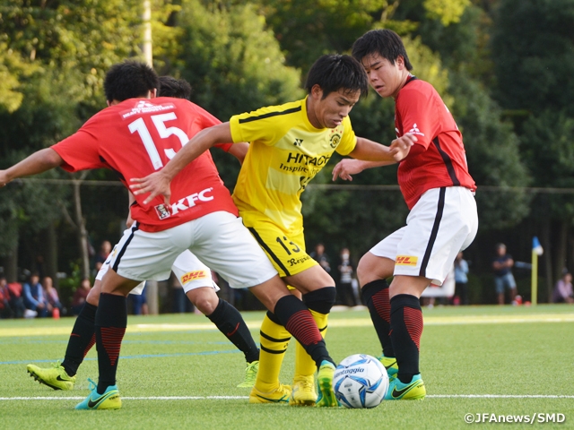 柏と浦和の一戦は両者譲らずドロー　高円宮杯U-18プレミアリーグEAST 第15節