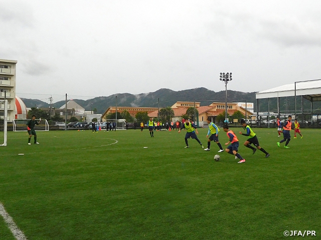 JFAアカデミー熊本宇城　地域拠点としての取り組み「九州トレーニングキャンプU-13 、U-14」