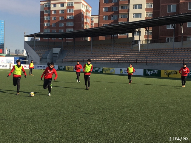 U-18日本代表　大会初戦に向けて実戦形式のトレーニングを実施～AFC U-19選手権2018　予選グループI（11/4～8＠モンゴル）