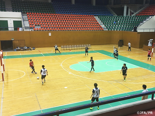 フットサル日本女子代表　AFC女子フットサル選手権の開催国タイで活動開始