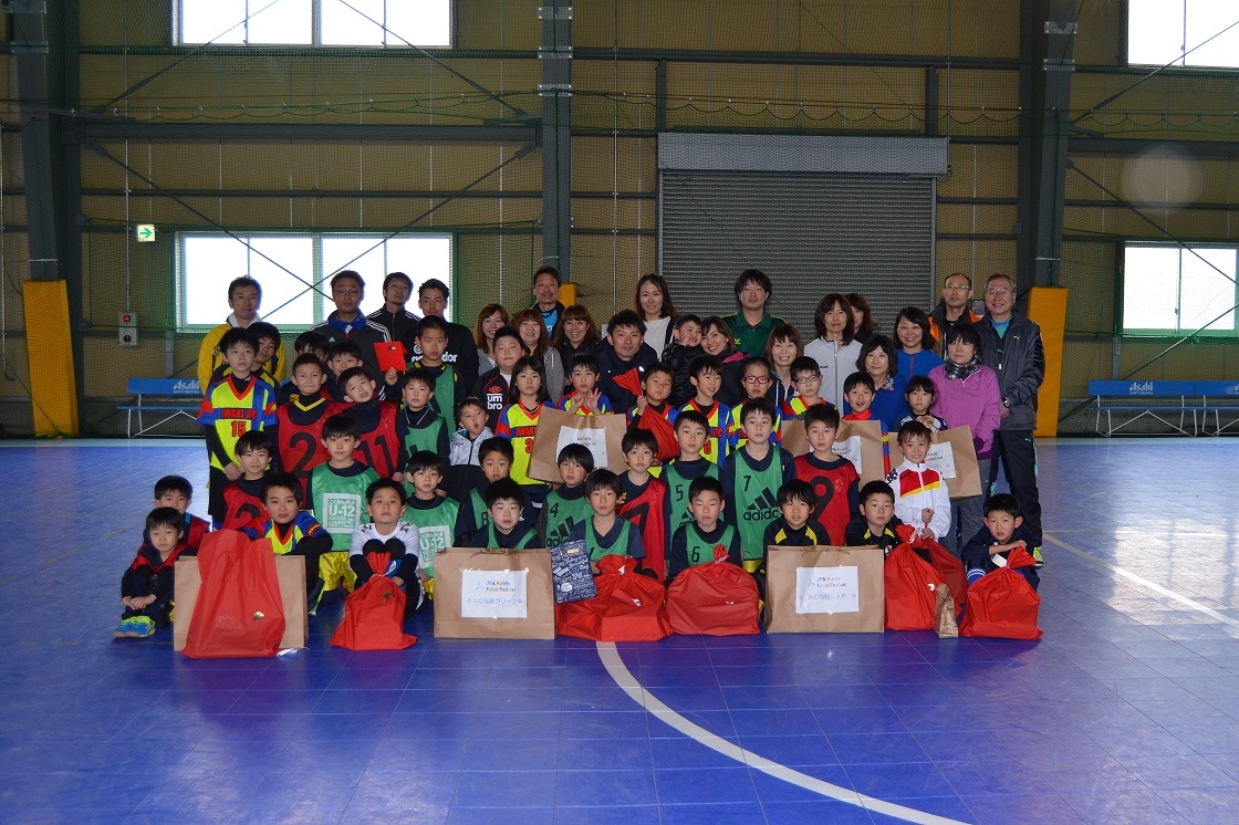 JFAファミリーフットサルフェスティバル 青森県弘前市のSappa-Do弘前に46人が参加！