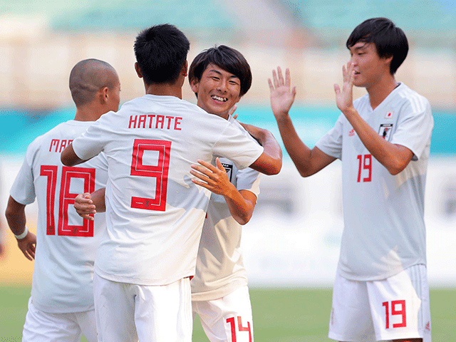 U-21日本代表、パキスタンに4-0で勝利 第18回アジア競技大会(2018/ジャカルタ・パレンバン)