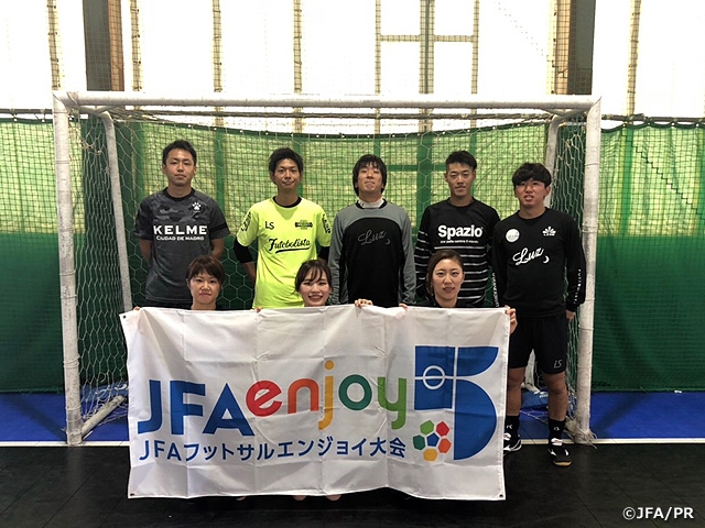 マグフットサルスタジアムにてJFAエンジョイ5 ミックスカテゴリー予選を開催!FCチキンラーメンが優勝!