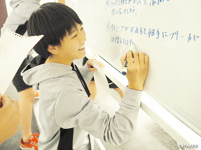 JFAアカデミー堺　今年の目標/決意表明の途中経過