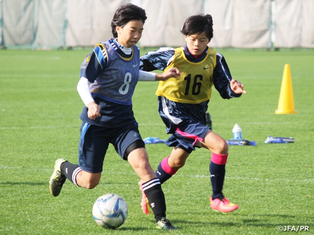 JFAナショナルトレセン女子U-14 東日本/西日本(12/14~17)メンバー・スケジュール