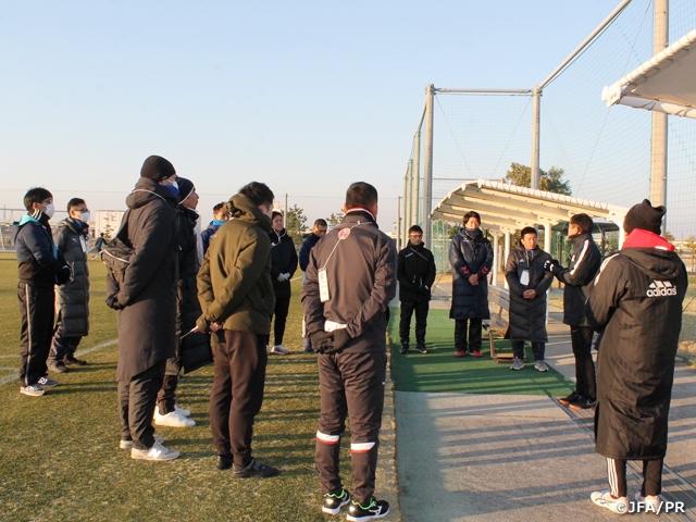 女子GKキャンプで、JFA指導者公認研修を開催