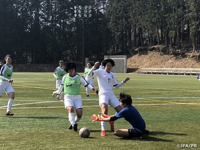 JFAアカデミー福島女子　「今年の個人目標」