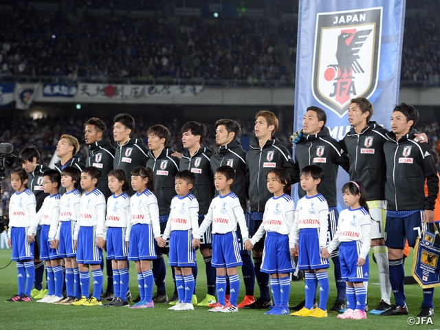 JFAユースプログラムを実施 ～キリンチャレンジカップ2019　3/22＠日産スタジアム SAMURAI BLUE(日本代表) vs コロンビア代表～