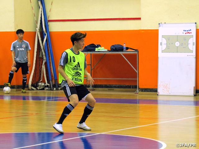 U-20フットサル日本代表　AFC U-20フットサル選手権2019に向けてタブリーズでトレーニングを開始