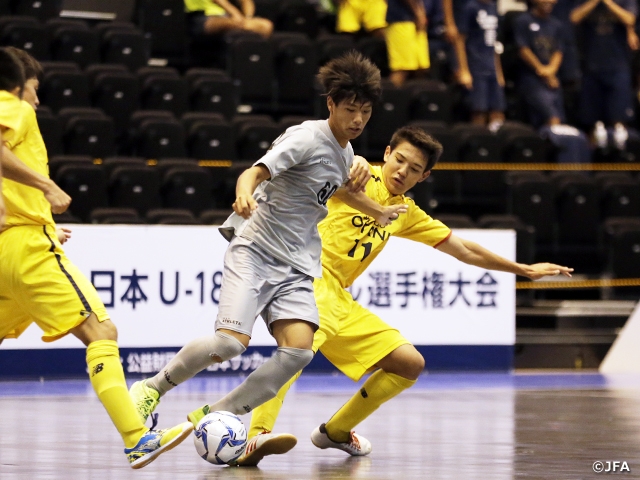 JFA 6th U-18 Japan Futsal Championship kicks-off in Hamamatsu on 1 August