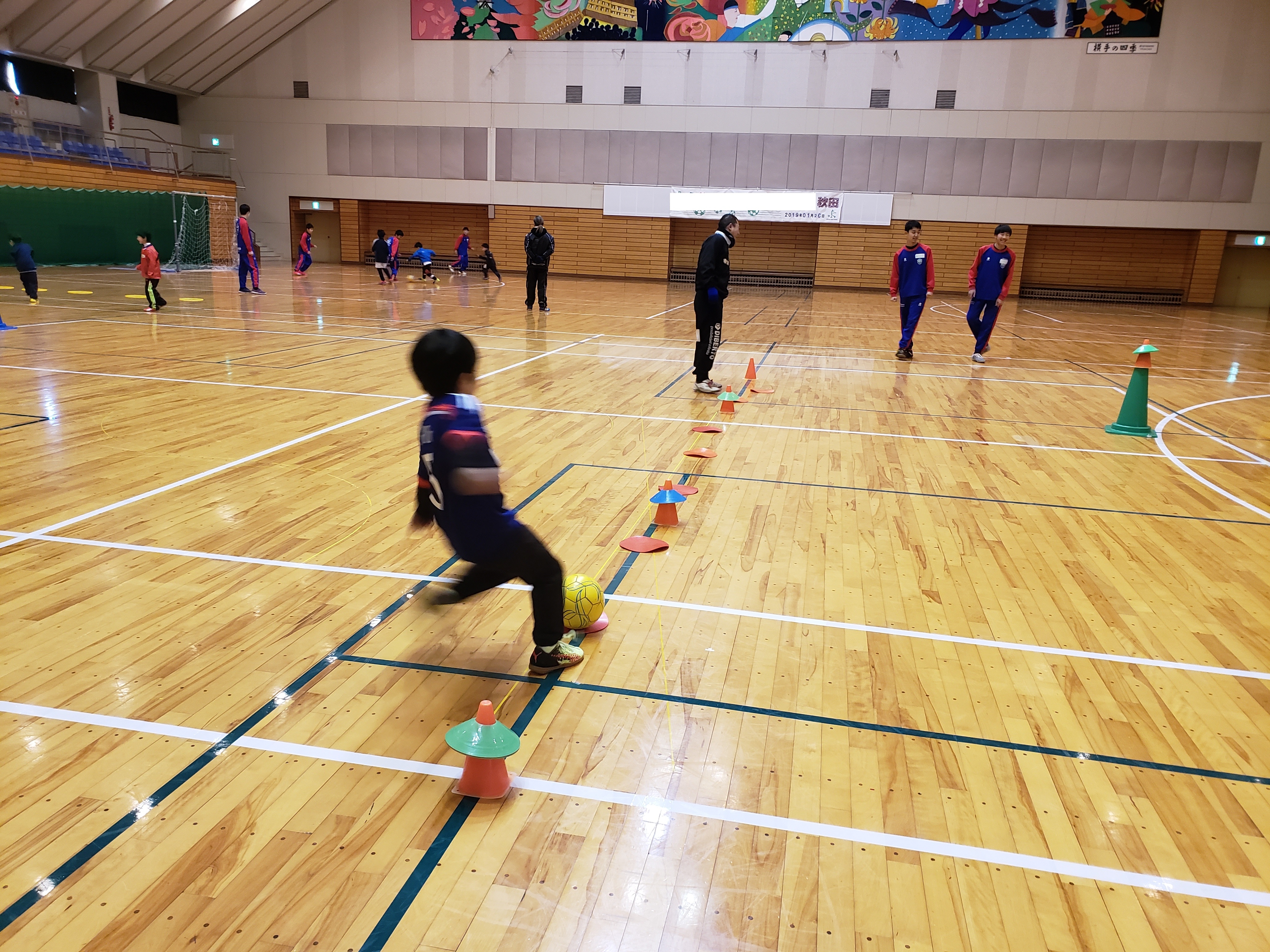 JFAキッズ（U-8）サッカーフェスティバルin 横手市横手体育館