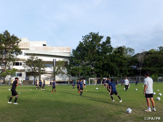 U-16日本女子代表がタイ・チョンブリに到着～AFC U-16女子選手権タイ2019～