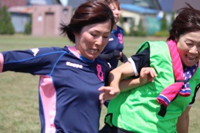 JFAレディース/ガールズサッカーフェスティバル in 岩見沢市幌向緑地公園