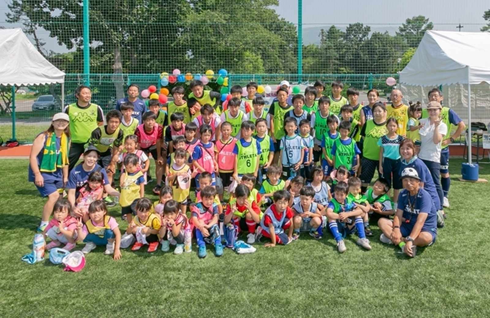 JFAキッズ(U-6/8/10)サッカーフェスティバル in まなびの里サッカー場