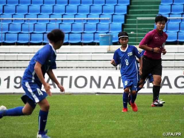 JFAエリートプログラム女子U-13　第2戦に勝利し韓国遠征を締めくくる