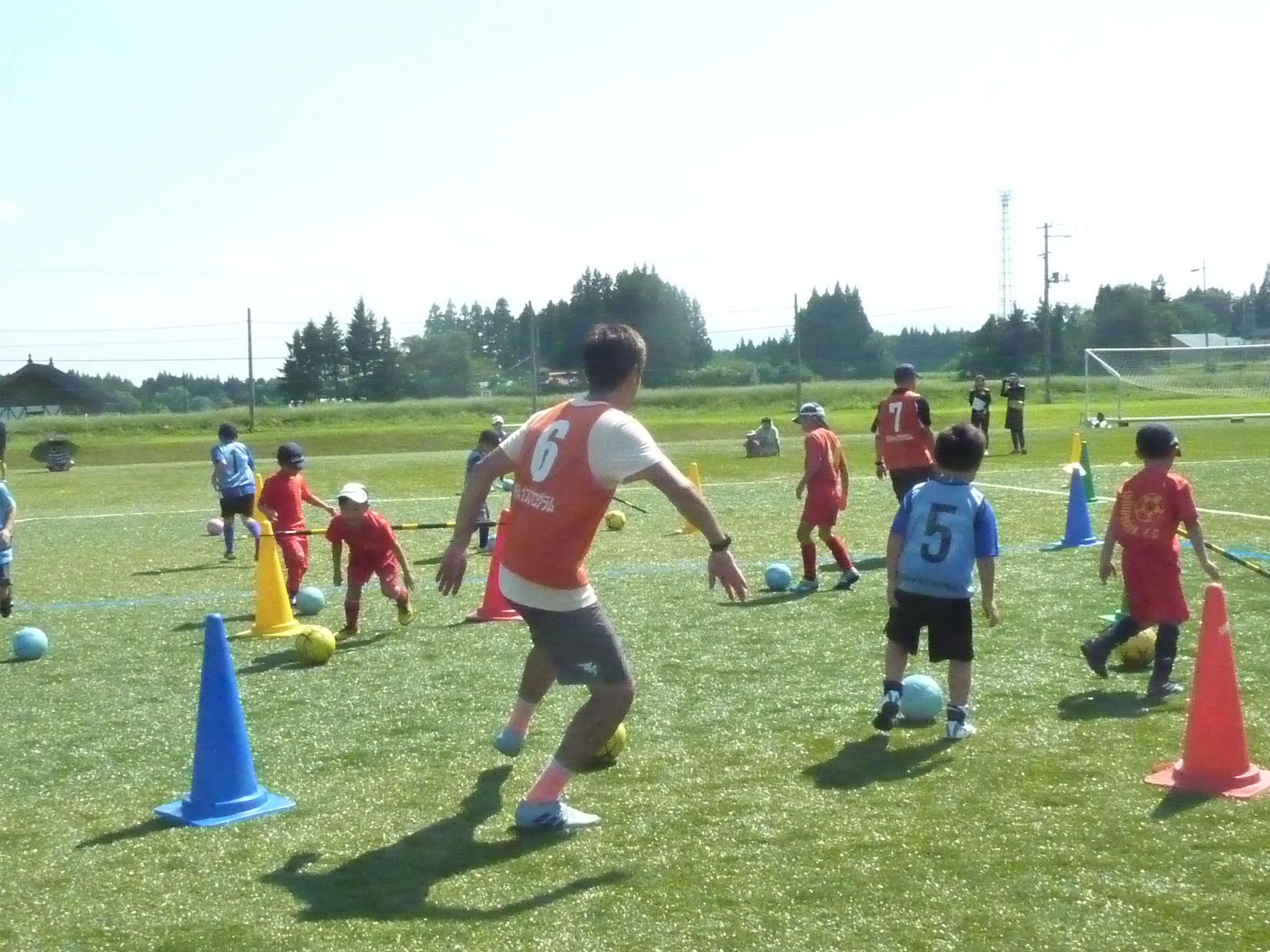 JFAキッズ(U-6/8)サッカーフェスティバル in 花巻市スポーツキャンプむら
