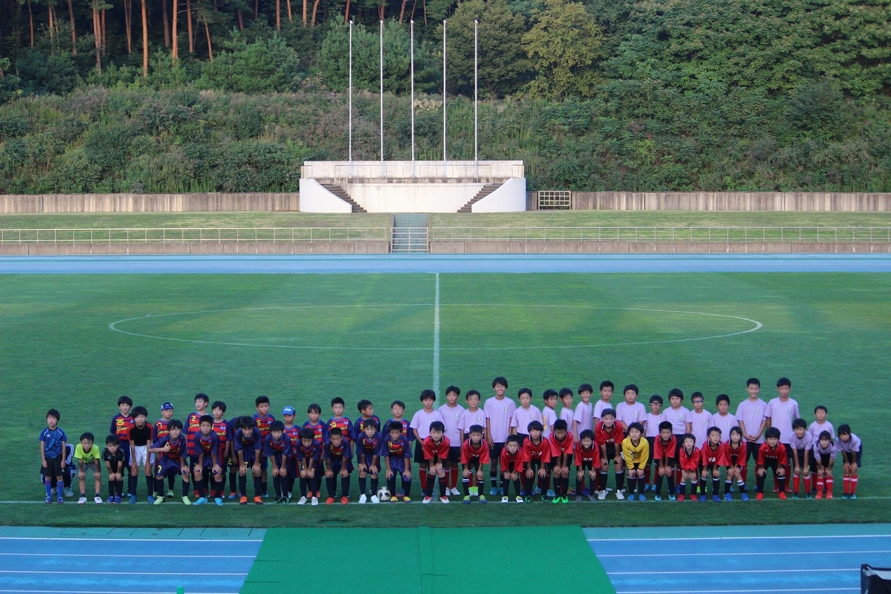 JFAフットボールデー in 五十公野公園陸上競技場サブグラウンド